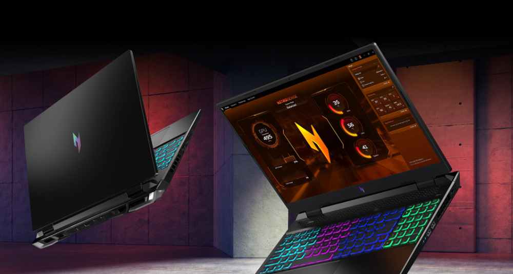 Notebook Acer Nitro V 16 (ANV16-41-R1MD) černý
