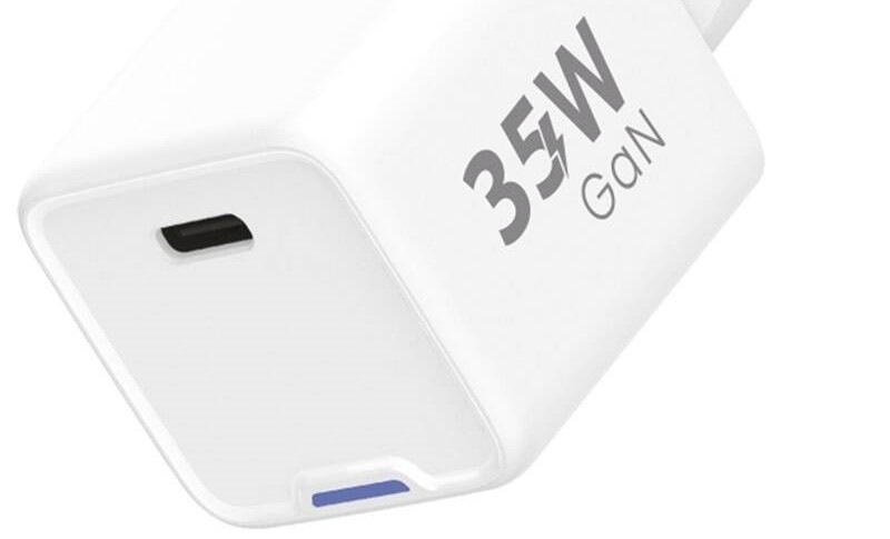 Nabíječka do sítě WG 1xUSB-C, GaN, PD 35W - bílá