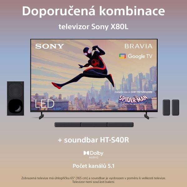 Soundbar Sony HT-S40R černý Soundbar Sony HT-S40R, zadní repro