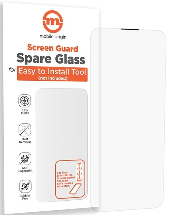 Tvrzené sklo Mobile Origin Orange Screen Guard Spare Glass na Apple iPhone 12/12 Pro