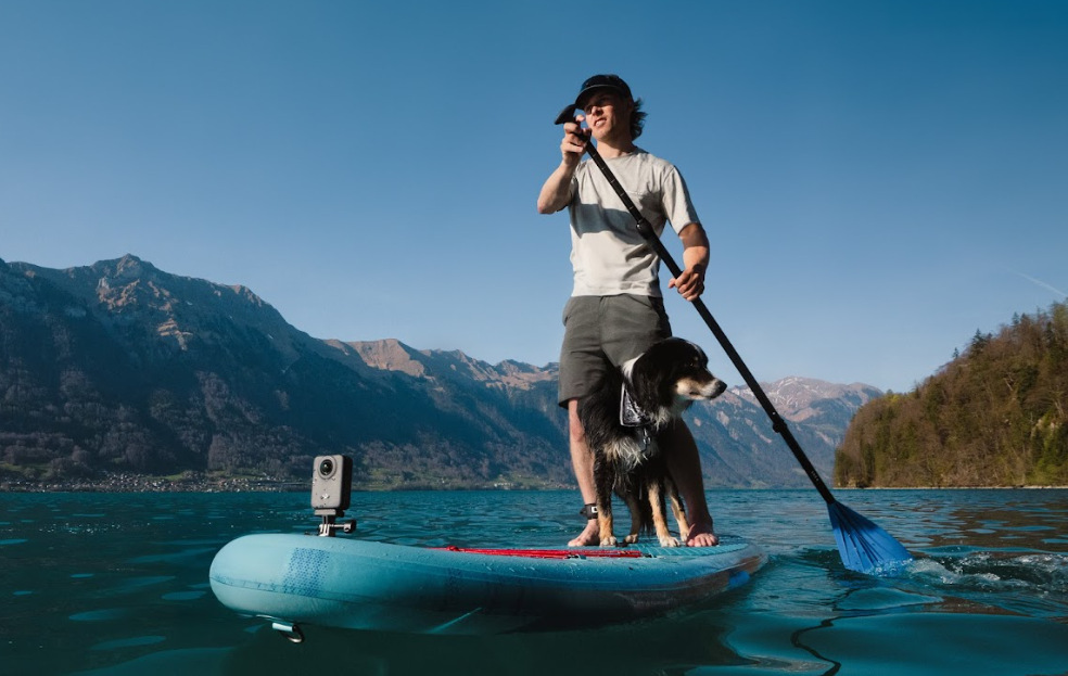 Outdoorová kamera DJI Osmo 360 Standard Combo šedý