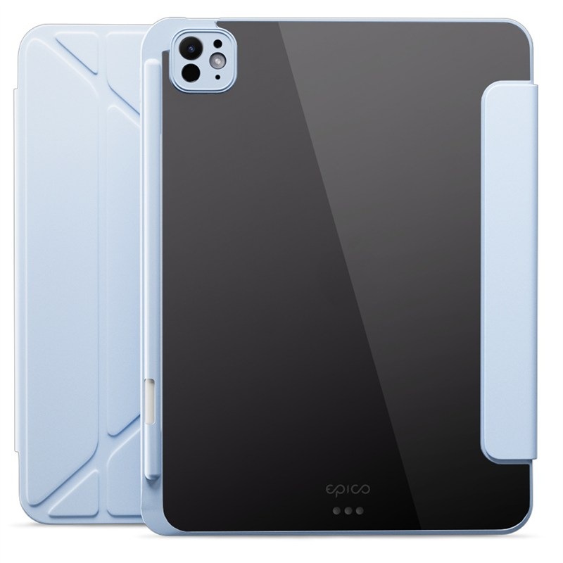 Epico Hero Flip Case na Apple iPad Pro 11" (2018-2022)/Air 10,9" A14/10,9" M1/Air 11" M2/M3, světle modrá