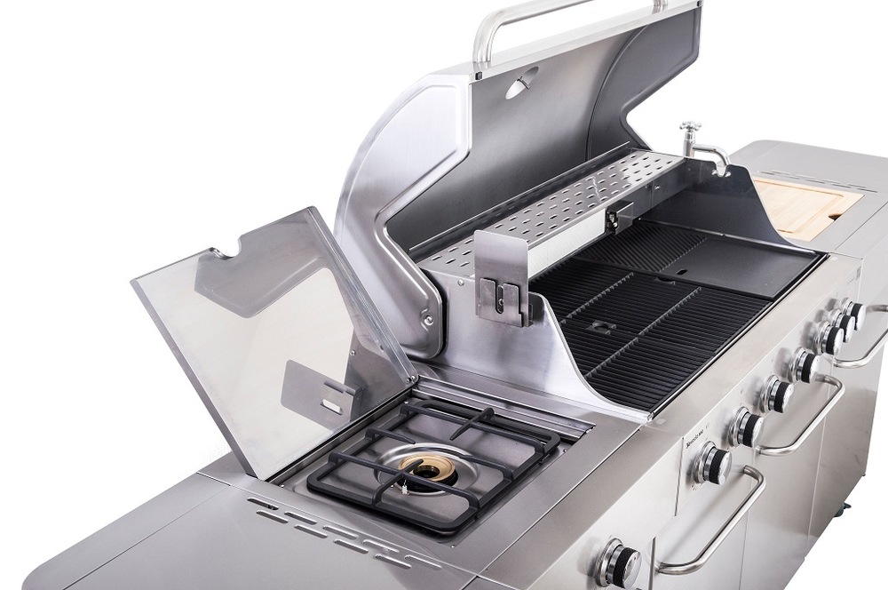 Gril zahradní plynový G21 Nevada BBQ kuchyně Premium Line, 8 hořáků G21 Nevada BBQ Premium Line