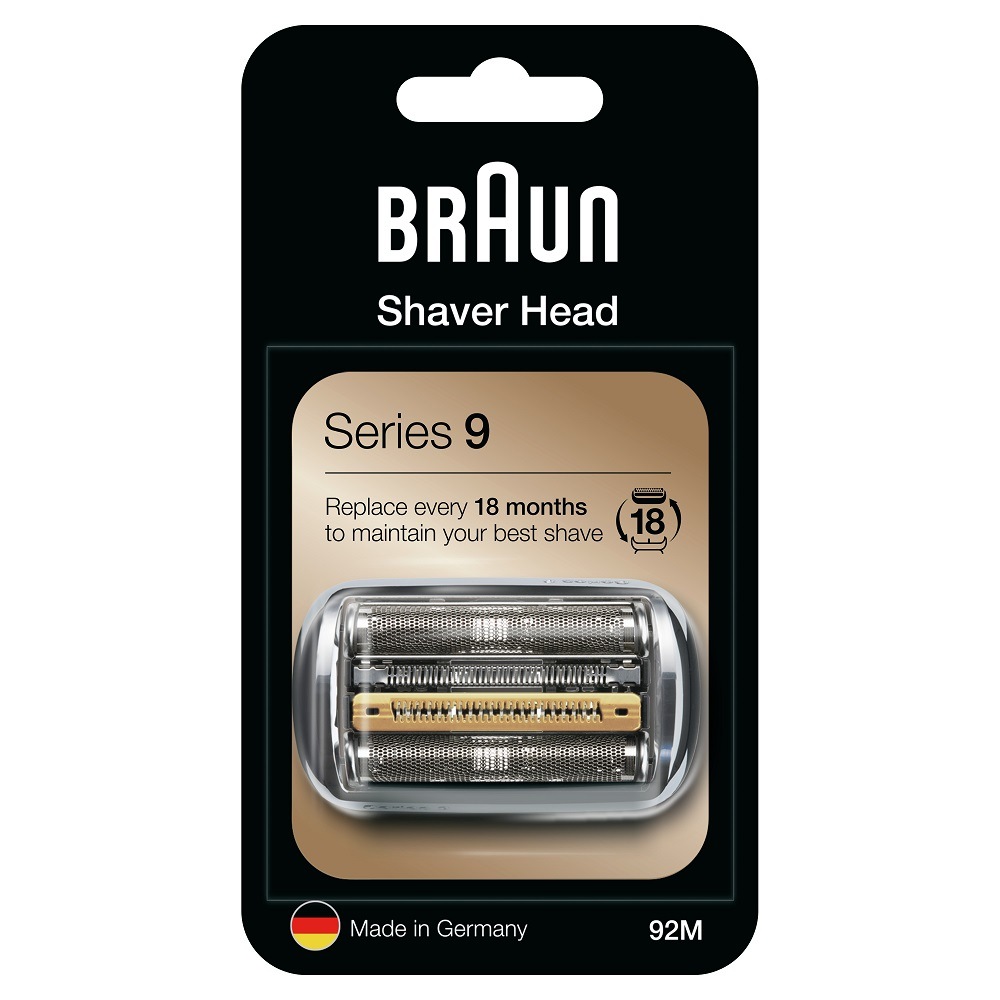 Příslušenství pro holicí strojky Braun Series 9 Combipack 92M Mat silver Náhradní planžeta Series 9