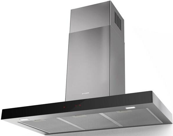 Odsavač par Faber STILO GLASS SMART X/BK A90 nerez/sklo