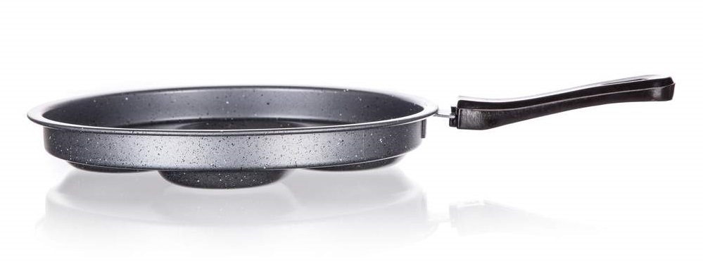 Pánev na lívance BANQUET GRANITE Grey, 24 cm