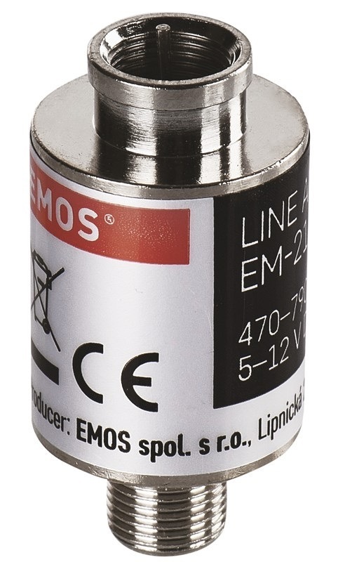 Zesilovač EMOS J5710 linkový, 30dB, UHF