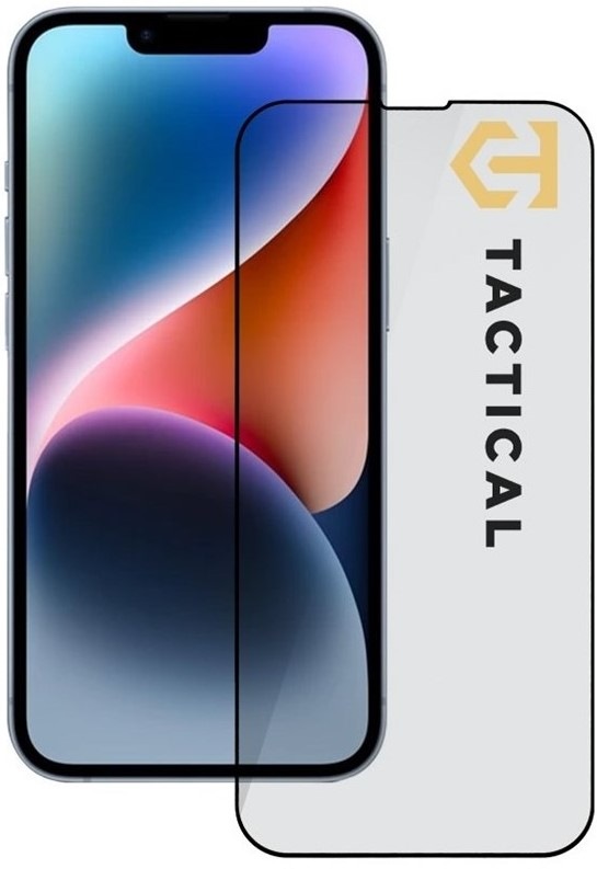 Tvrzené sklo Tactical Shield 5D na Apple iPhone 13/13 Pro/14 - černé