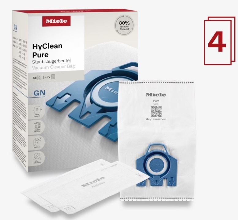 Sáčky do vysavače Miele HyClean Pure GN (4 ks)