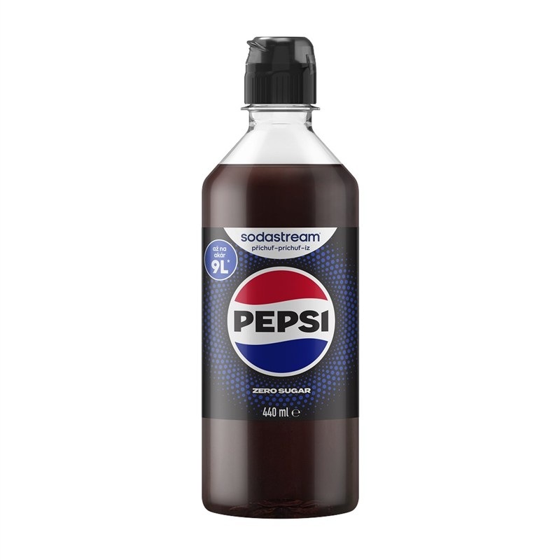 Příchuť pro perlivou vodu SodaStream DC Pepsi ZERO 440 ml