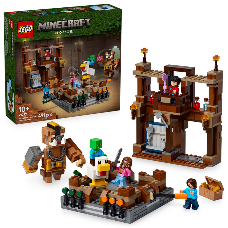 Stavebnice LEGO® Minecraft® 21272 Bojový ring v Lesním sídle