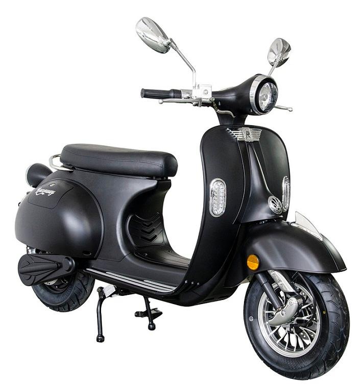 Elektroskútr RACCEWAY Century, 20 Ah černý