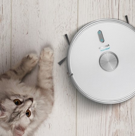 Robotický vysavač Concept Perfect Clean VR3120 bílý