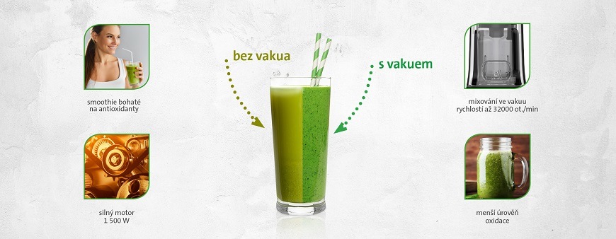Stolní mixér ETA Vital Blend Vaco 4100 90000 černý/bílý