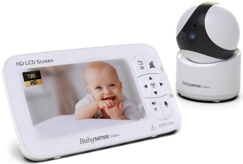 Dětská elektronická chůva Babysense Video Baby Monitor V65 bílá