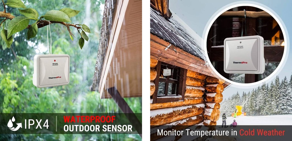 Čidlo pro meteostanice ThermoPro TX-4 (TP60S/TP62/TP63/TP65A/TP67A) 433MHz bílý ThermoPro TX-4