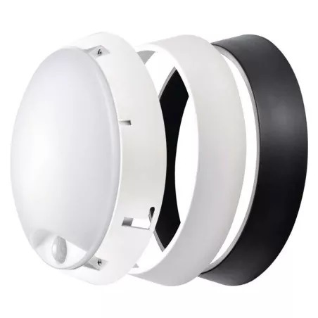 Stropní svítidlo EMOS Zuri, kruh, 14W, teplá bílá, pohybové čidlo černé/bílé Stropní svítidlo EMOS Zuri, kruh, 14W, teplá bílá, pohybové čidlo černé/bílé