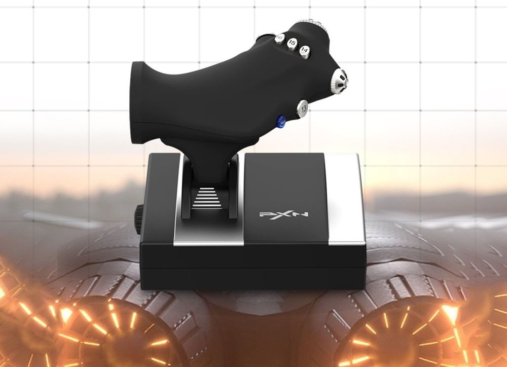 PXN 2119 PRO Flightstick sází na praktickou dvoudílnou konstrukci