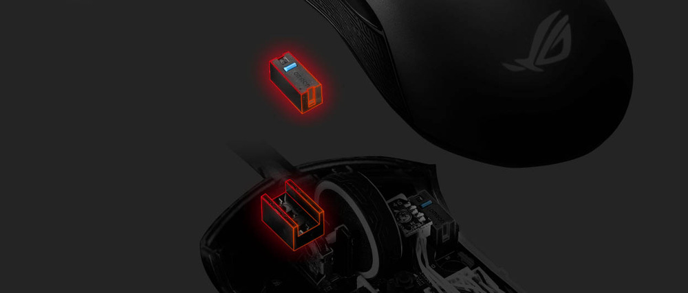 Myš Asus ROG Gladius II Origin černá
