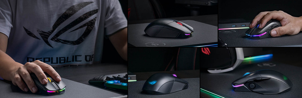 Myš Asus ROG Chakram černá