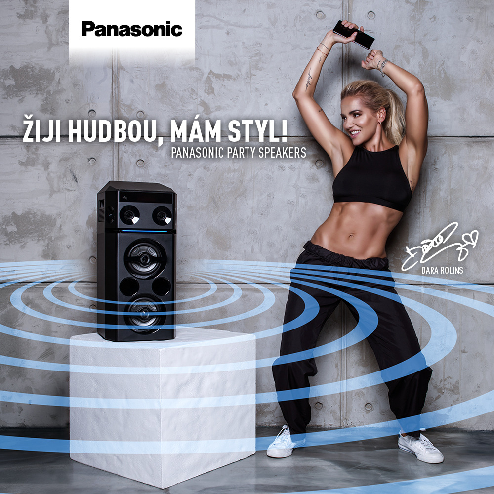 Party reproduktor Panasonic SC-UA30E-K černý Party reproduktor Panasonic SC-UA30E-K černý