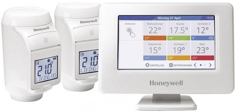 Kompletní sada Honeywell Evohome Starter Set 2 CZ Evohome Touch WiFi + 2x termohlavice HR92