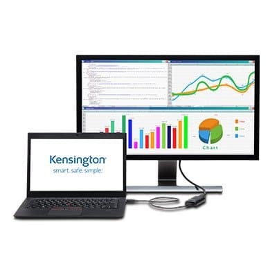 Redukce KENSINGTON VP4000 4K DisplayPort/HDMI černá Redukce KENSINGTON VP4000 4K DisplayPort/HDMI černá