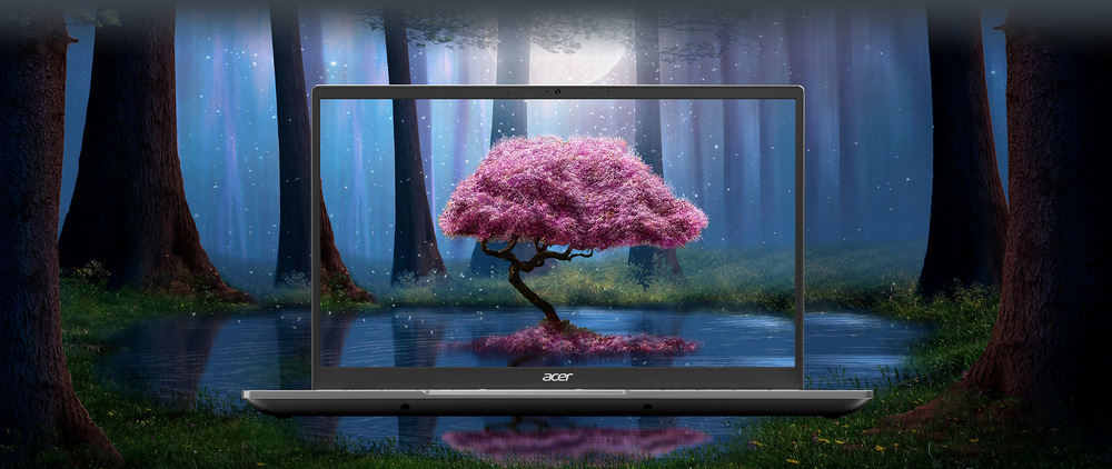 Notebook Acer Swift X (SFX14-42G-R7B5) stříbrný