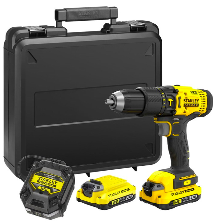 Vrtací šroubovák Stanley FatMax SFMCD711D2K-QW (s baterií)