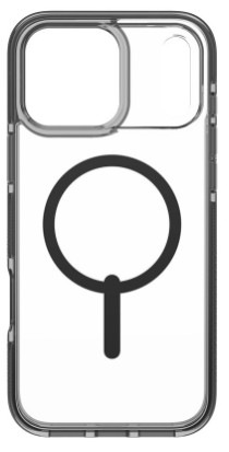 Kryt na mobil ZAGG Santa Cruz Snap na Apple iPhone 17 Pro Max v černo-průhledné barvě