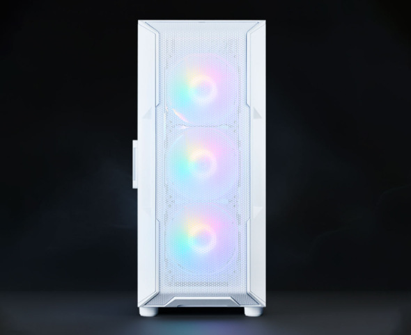 Case Zalman i3 Neo ARGB V2 bílá Zalman i3 Neo ARGB V2 lze osadit až 11 ventilátory
