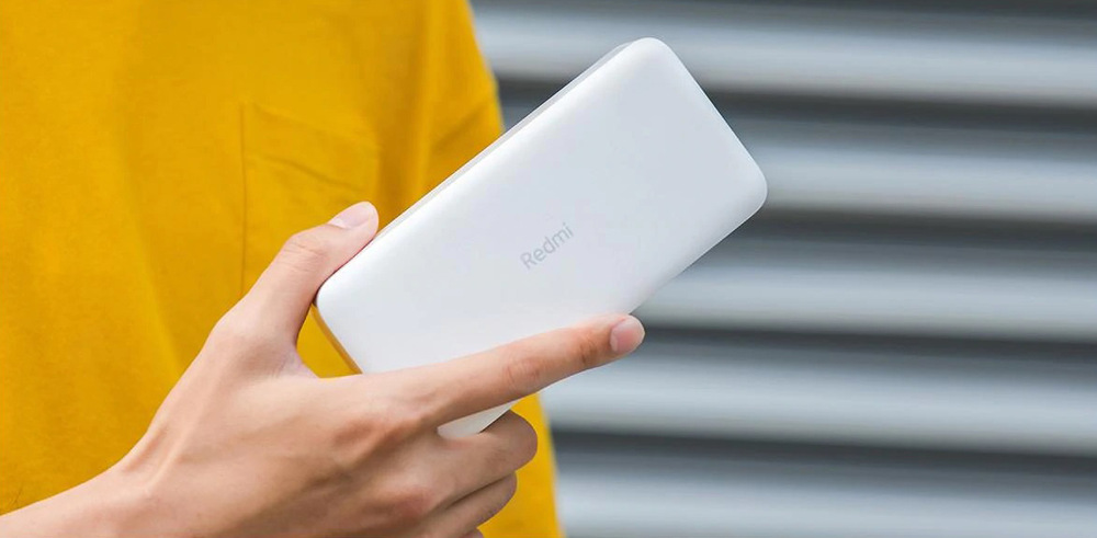 Powerbanka Xiaomi Redmi 18W Fast Charge 20000mAh, USB-C bílá Powerbanka Xiaomi Redmi 18W Fast Charge 20000mAh, USB-C bílá