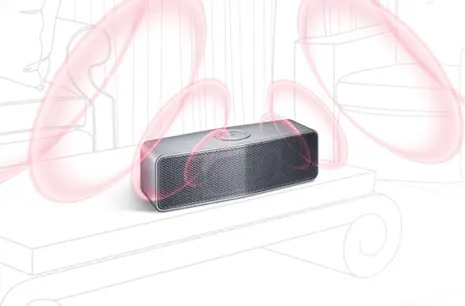 Přenosný reproduktor LG NP5550W bílý