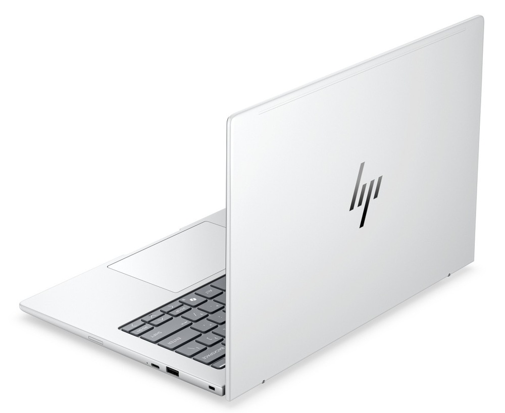 Otevřený notebook HP Elitebook 8 G2a 14 zezadu