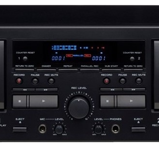 Kazetový přehrávač Teac W-1200 černý Kazetový přehrávač Teac
