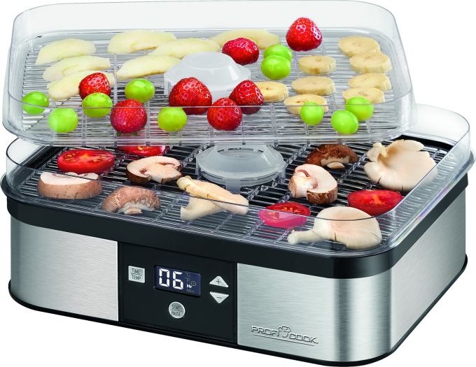 Sušička ovoce Profi Cook DR 1116 černá/nerez