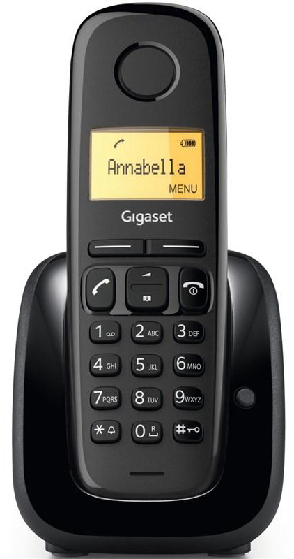 Domácí telefon Gigaset A180 černý