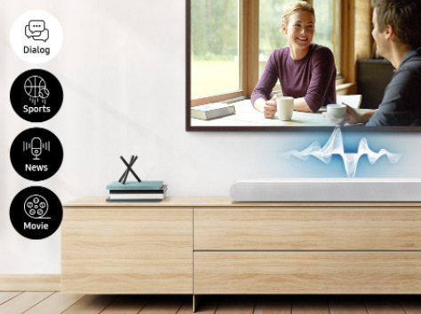 Soundbar Samsung HW-S61B bílý