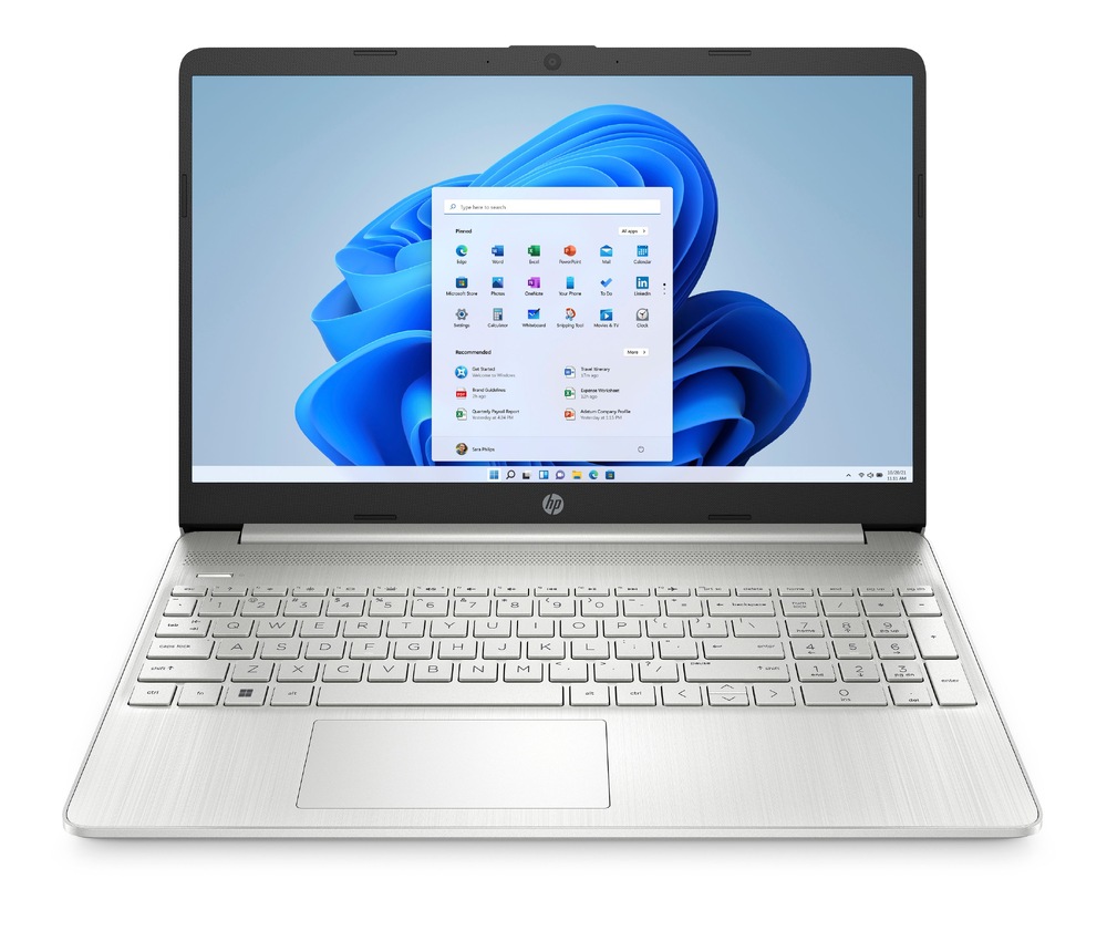 Notebook HP 15s-fq5627nc stříbrný