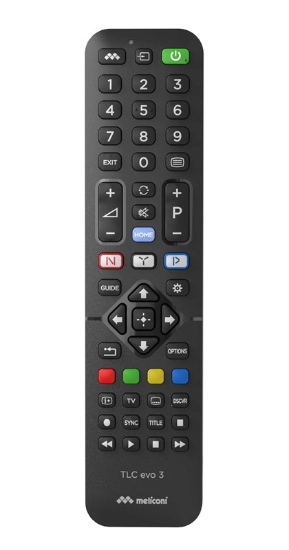 Dálkový ovladač Meliconi TLC EVO 3 pro Sony černý