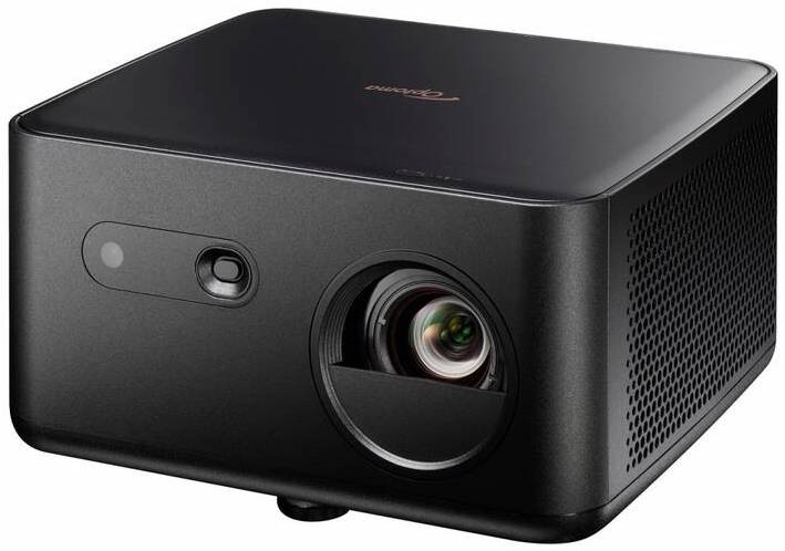 Projektor Optoma Photon Life PK32 černý Přední 4K objektiv Optoma PK32 s integrovaným ToF senzorem pro automatické zaostření