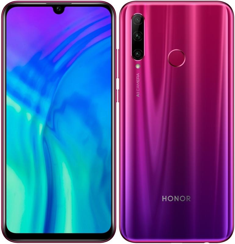 Mobilní telefon HONOR 20 lite červený