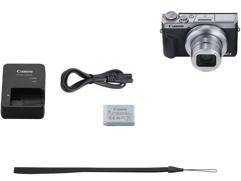 Digitální fotoaparát Canon PowerShot G7X Mark III stříbrný