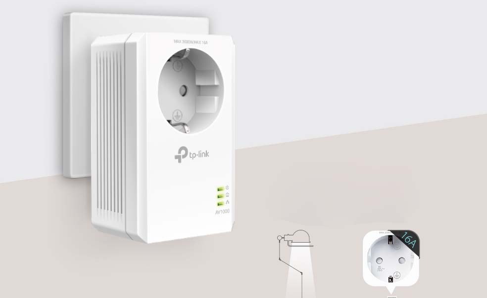 Síťový rozvod LAN po 230V TP-Link TL-PA7017PKIT Síťový rozvod LAN po 230V TP-Link TL-PA7017PKIT