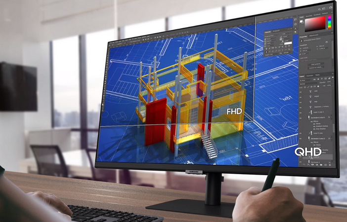 Monitor Samsung ViewFinity S60UA černý