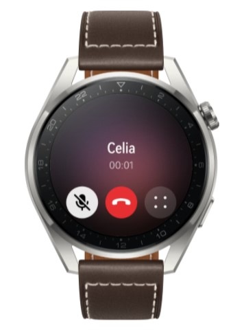 Chytré hodinky Huawei Watch 3 - Brown Leather