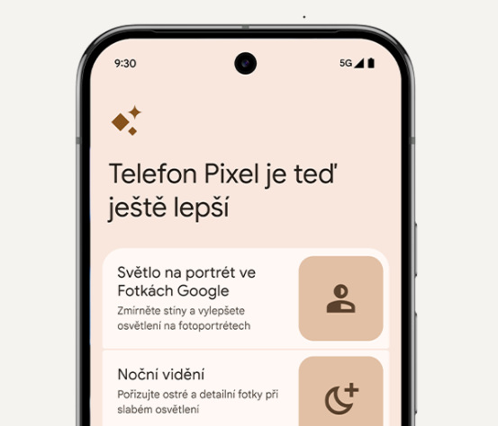 Mobilní telefon Google Pixel 9 5G 12 GB / 128 GB - Peony Mobilní telefon Google Pixel 9 5G 12 GB / 128 GB - Peony