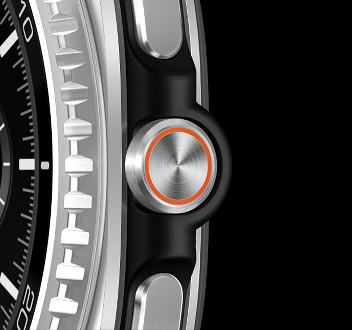 Chytré hodinky Samsung Galaxy Watch8 Classic 46 mm LTE černé