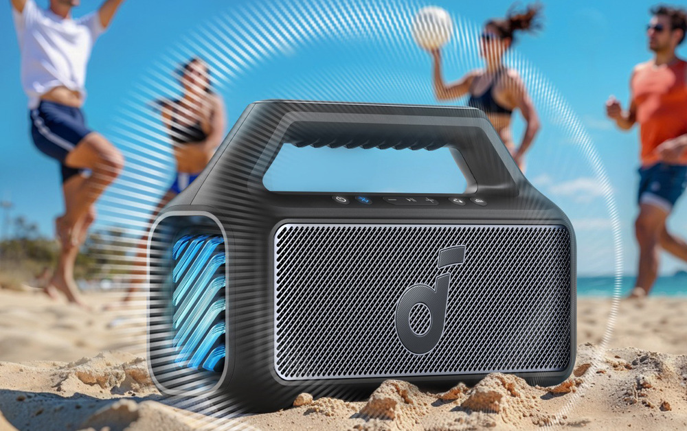 Přenosný reproduktor Anker Soundcore Boom 2 zelený