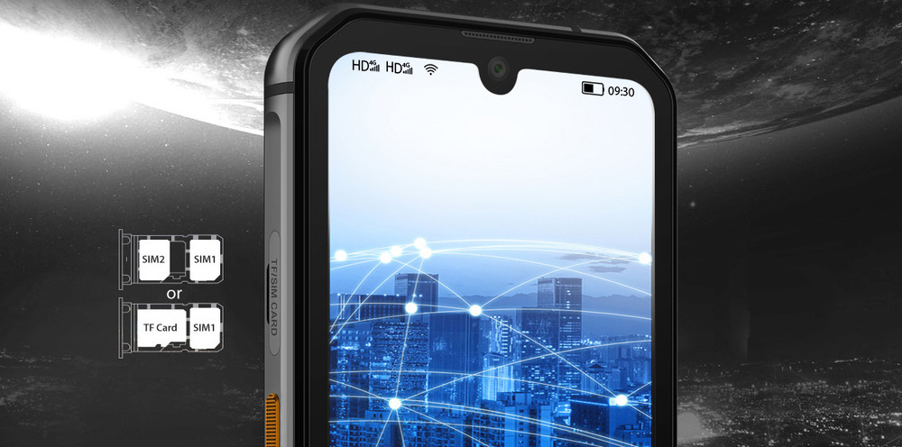 Mobilní telefon iGET BLACKVIEW GBV9900 Pro Thermo černý